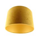 Paralume in velluto giallo moderno, Madelyn