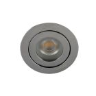 Faretto da incasso per bagno cromato in alluminio, Dorx, IP44