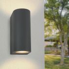 Lampada da esterno in alluminio antracite, Corina, IP44