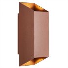 Lampada da esterno moderna color ruggine, Nico, IP54