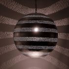 Lampada a sospensione orientale argenta, Nimra