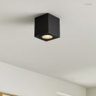 Faretto da superficie nero moderno, Alion, IP44