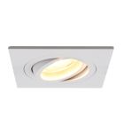 Faretto da incasso bianco in alluminio, Scott