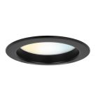 Downlight nero in alluminio, Otmar, 12W, white switch LED, IP22