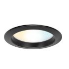 Downlight nero in alluminio, Otmar, 15W, white switch LED, IP22