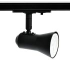 Faretto da binario trifase nero Sharita, Pro