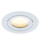 Faretto da incasso bianco in alluminio, Wimke, 5W, 2700K LED, IP44