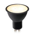 Lampadina LED GU10 regolabile Antonie, nero, 5W, 3000K