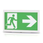 Illuminazione di emergenza da incasso/plafone a parete, 3W, LED 6000K, IP40