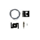 Set sospensione per faretto binario trifase