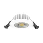 Downlight bianco in alluminio, Hobie, 6W, white switch LED, IP65