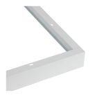 Cornice a scatto bianca da fissare in superficie, 62x62