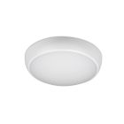 Lampada passagio bianca in plastica, Niamh, 12W, bianco regolabile tra caldo e freddo LED, IP54