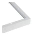 Cornice bianca a scatto da superficie 60x60