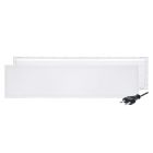 Pannello LED 30x120 - 28W - interruttore bianco - UGR<19 - dimmerabile - retroilluminato