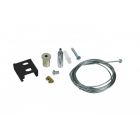 Set sospensione per illuminazione su binario trifase, 1,5 metri, nero, Pro