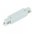 Connettore a I per illuminazione su binario trifase, bianco, Pro