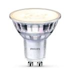 Lampadina LED Philips GU10 dimmerabile, Pascal, trasparente, 4w, 2700K
