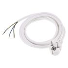 Cavo di collegamento a terra Q-Link, 2500w 3 x 1,0 mm. 2,5 m bianco