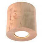 Faretto da superficie in legno marrone, Amely