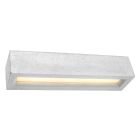 Lampada da parete up down in cemento grigia, Emmaly