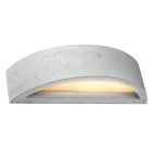 Lampada da parete up down in cemento grigia, Fadila