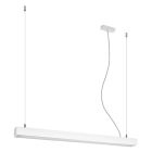 Lampada a sospensione in alluminio bianca, Mascha, 31W, 3000K LED