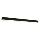 Lampada da soffitto in alluminio nera, Mascha, 31W, 3000K LED