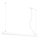 Lampada a sospensione in alluminio bianca, Mascha, 38W, 3000K LED