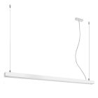 Lampada a sospensione in alluminio bianca, Mascha, 48W, 3000K LED