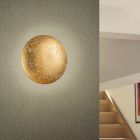 Applique da parete design dorata, Wilke, 8W, 3000K LED
