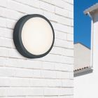 Lampada da esterno moderna antracite, Eva, 8,5W, 3000K LED, IP54