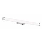 Lampada per specchio moderna cromata, Staby, 8,6W, 3000K LED, IP44, con interruttore