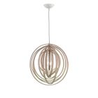 Lampada a sospensione legno moderna, Xoelle