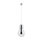 Lampada a sospensione design cromata, Laryssa