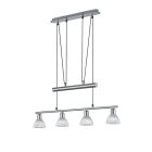 Lampada a sospensione moderna in nichel, Gustav