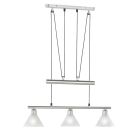 Lampada a sospensione classica in nichel, Portland