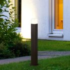 Lampada da esterno antracite in alluminio, Sodbury, IP44