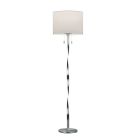 Lampada da terra moderna in nichel, Ramten, 7W, 3000K LED, con interruttore