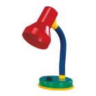 Lampada da tavolo per bambini multicolore in plastica, Lagos, con interruttore