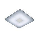 Plafoniera moderna bianca, Lev, 30W, bianco regolabile tra caldo e freddo LED, con telecomando