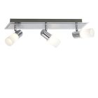Faretto da soffitto grigio in vetro, Morely, 4,3W, 3000K LED