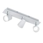 Lampada da soffitto bianca in vetro, Laysha, 6W, 3000K LED