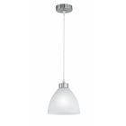Lampada a sospensione in nichel in vetro, Babette