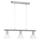 Lampada a sospensione in nichel in vetro, Babette