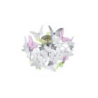Lampada da soffitto per bambini design cromata, Gedser