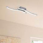 Plafoniera design in nichel, Go, 5W, 3000K LED