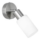 Faretto da soffitto in nichel in vetro, Fochville