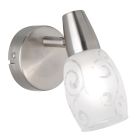 Faretto da parete classico in nichel, Venya