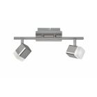 Faretto da soffitto moderno in nichel, Kolind, 4W, 3000K LED